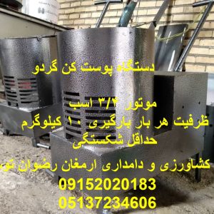 دستگاه پوست کن گردو