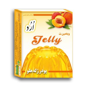 پودر ژله هلو اُرُد orod دارای سیب سلامت و مجوز بهداشت پاکتی 100 گرمی استفاده از بهترین ژلاتین با کیفیت و اسانس هلو اروپایی و ترک درجه یک 09152020187