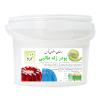 پودر ژله سطلی طالبی برند اُرُد دارای سیب سلامت و مجوز استفاده از بهترین ژلاتین با کیفیت و اسانس طالبی اروپایی و ترک درجه یک 09152020187